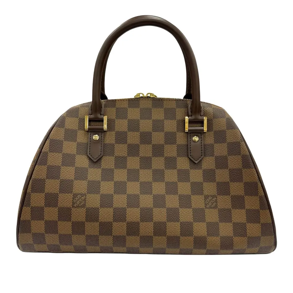 Louis Vuitton Damier Ebene Ribera MM Brown Very good - Back View