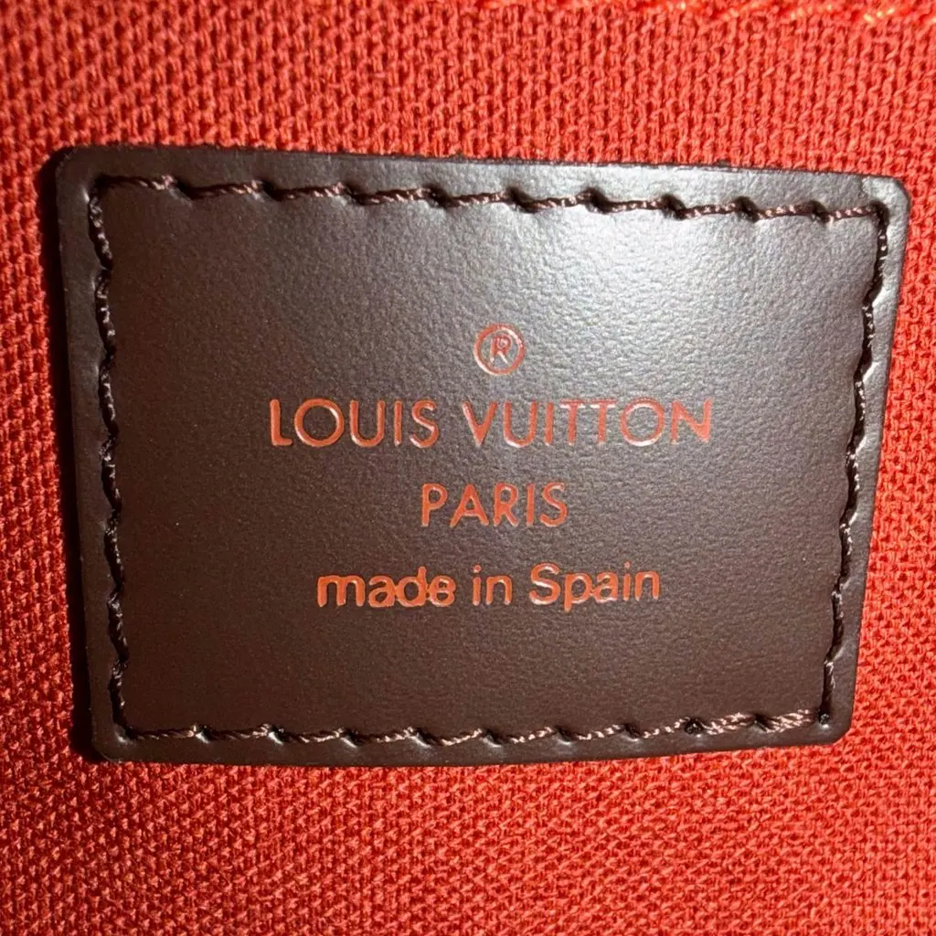 Louis Vuitton Damier Ebene Ribera MM Brown Very good - Box View