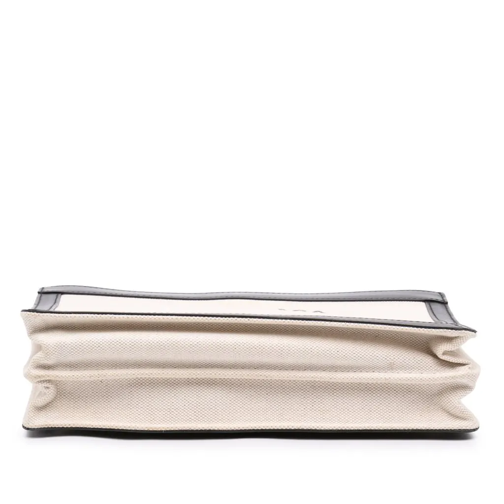 Balenciaga Canvas Navy Pochette Crossbody White Canvas Very good - Inside View