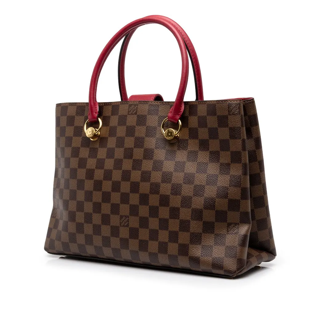 Louis Vuitton Damier Ebene Riverside Brown Very good - Back View
