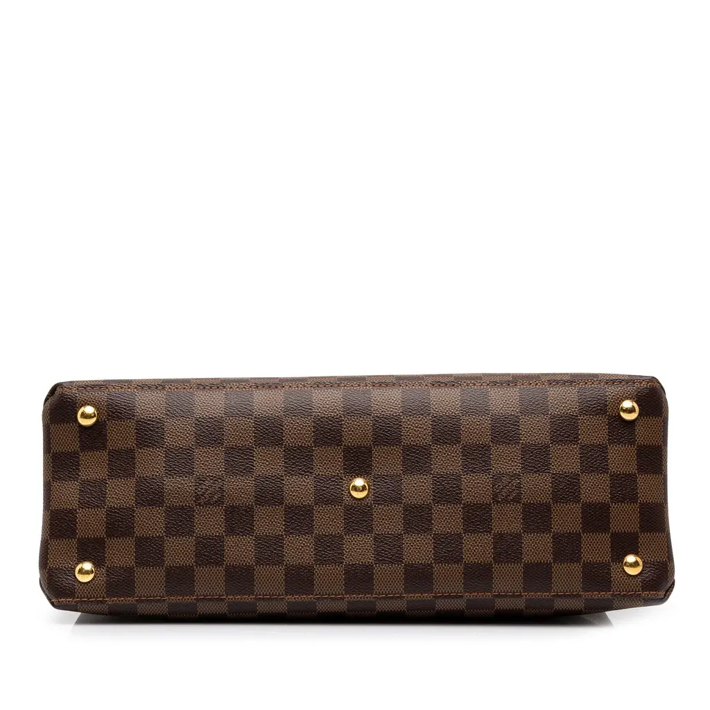 Louis Vuitton Damier Ebene Riverside Brown Very good - Inside View