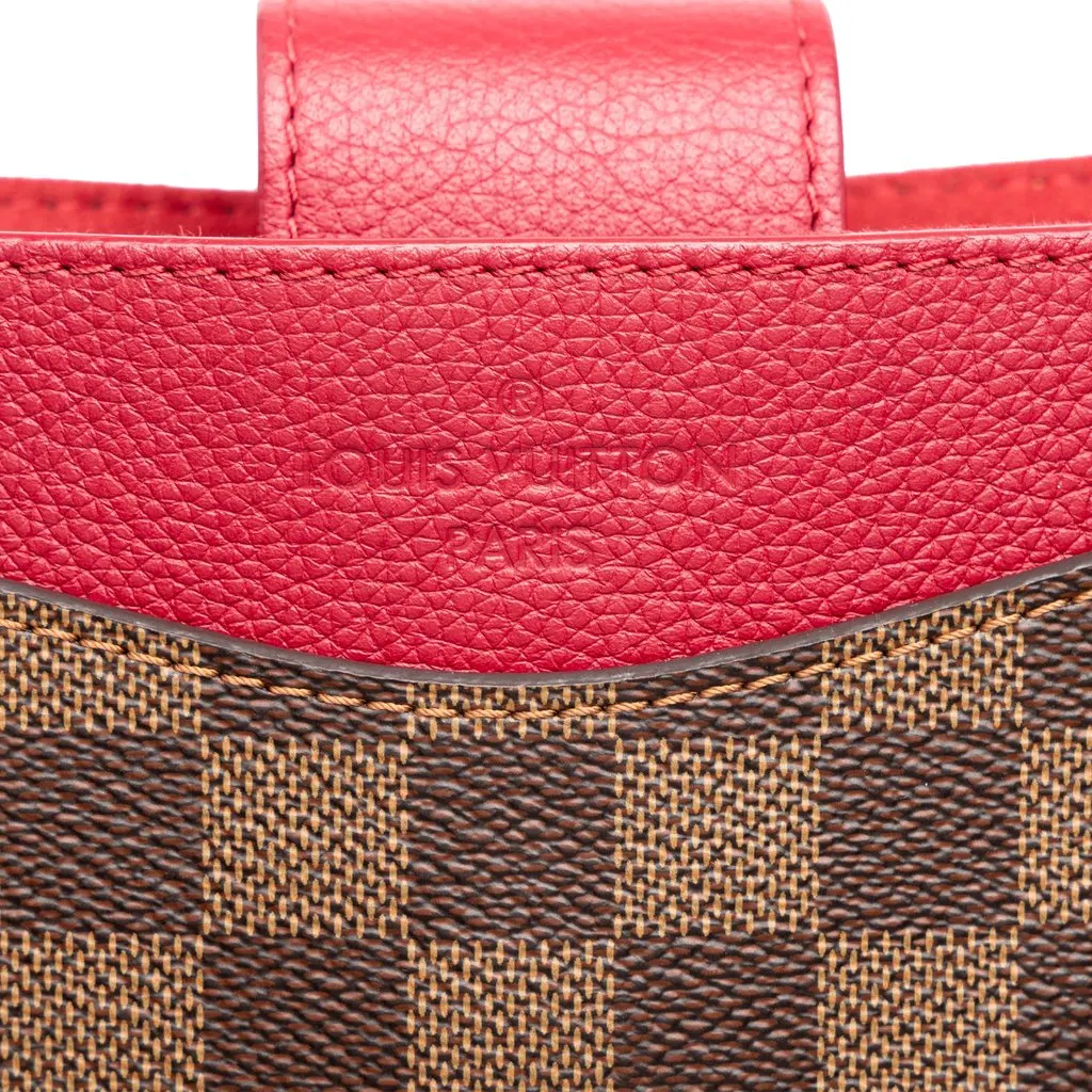 Louis Vuitton Damier Ebene Riverside Brown Very good - Box View