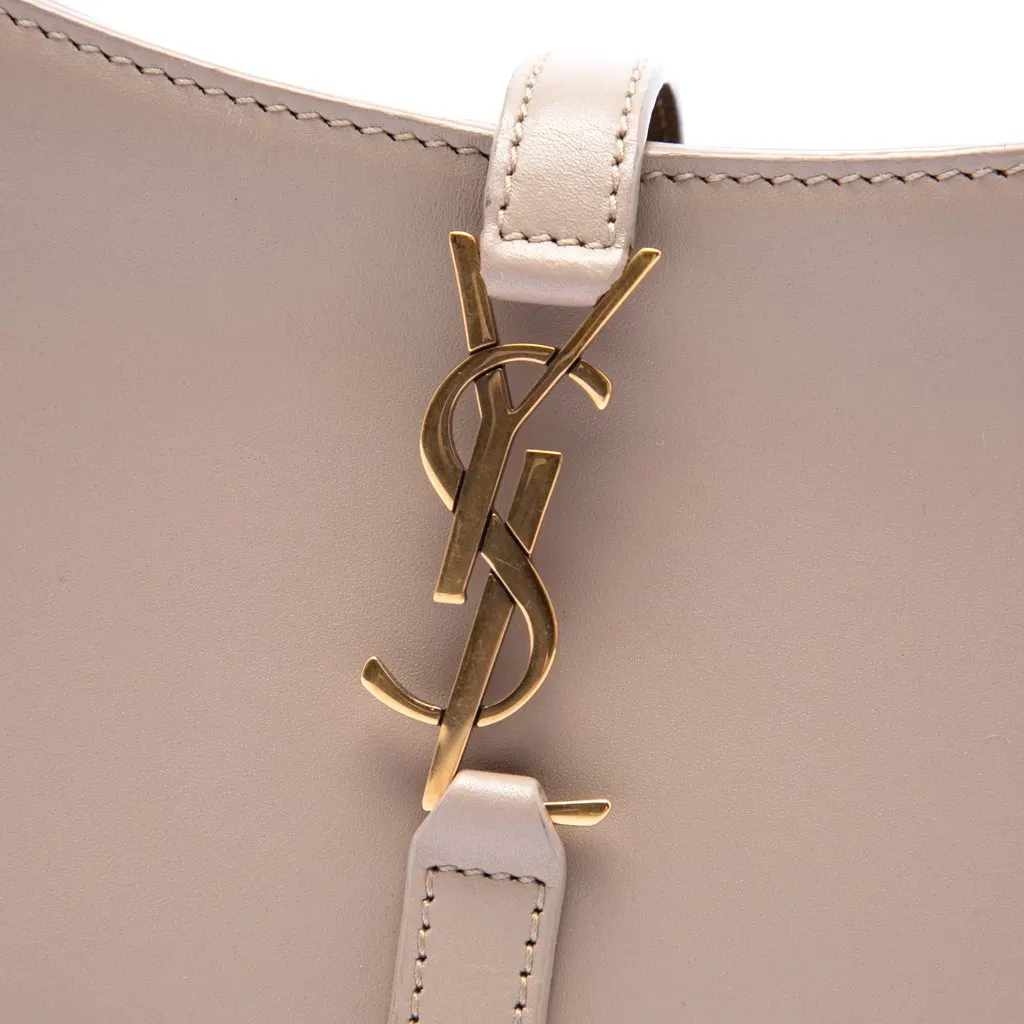 Saint Laurent Mini Smooth Calfskin Le 5 a 7 Brown Leather Very good - Box View