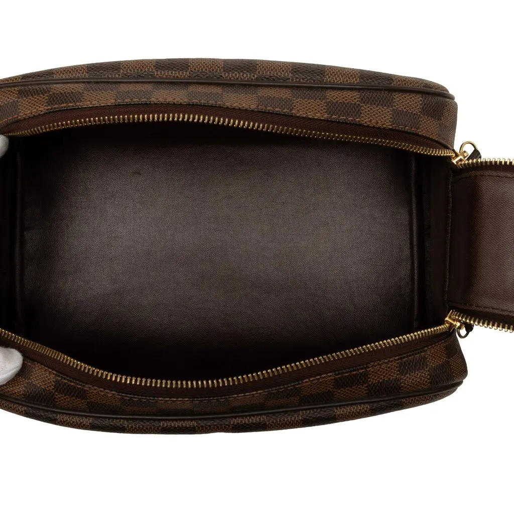 Louis Vuitton Damier Ebene King Size Toiletry Brown Canvas Good - Model View