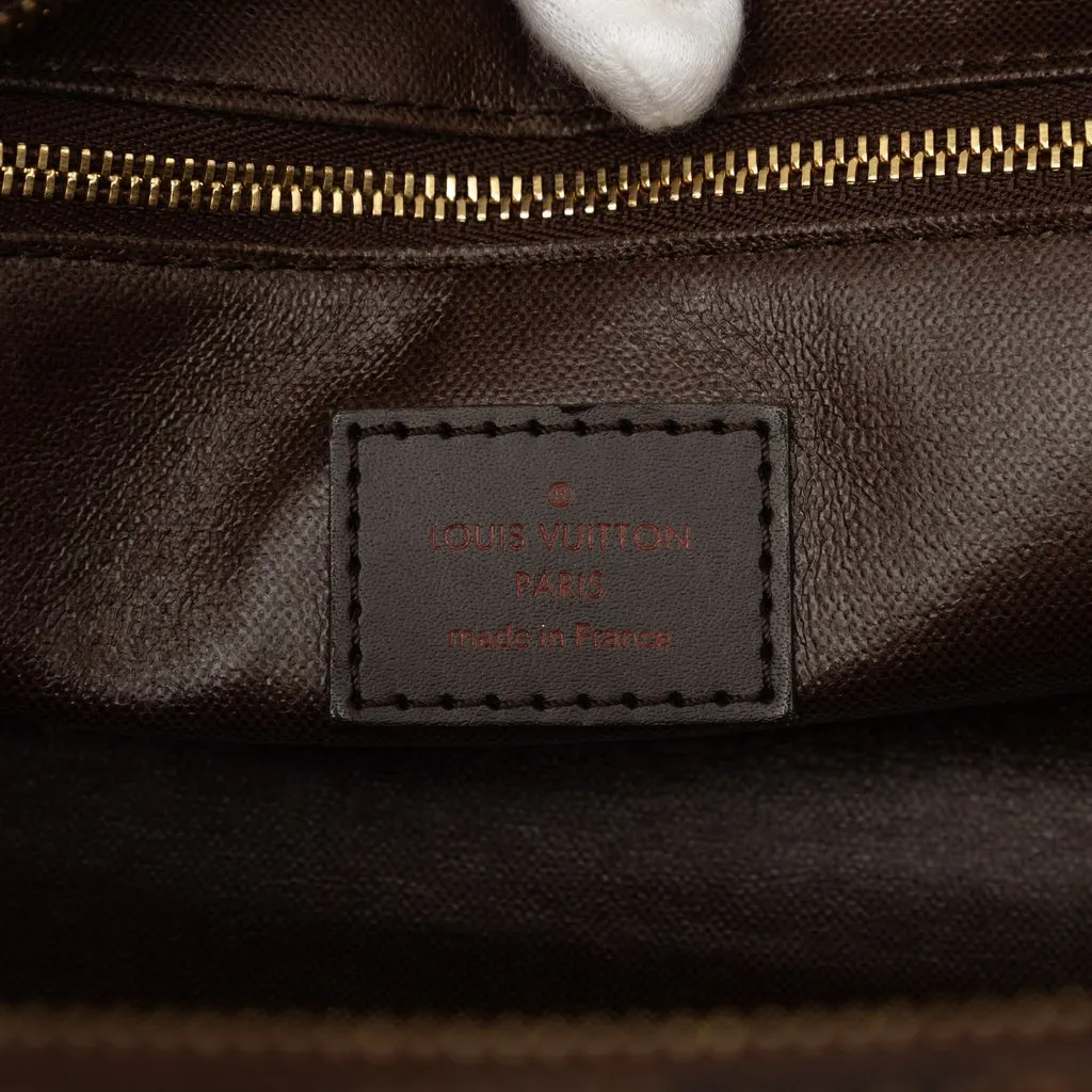 Louis Vuitton Damier Ebene King Size Toiletry Brown Canvas Good - Box View