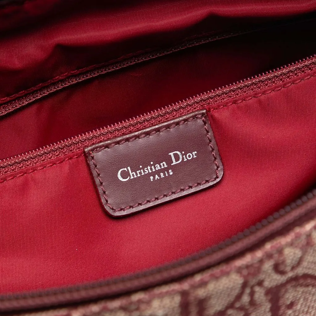 Dior Diorissimo Trotter Canvas Crossbody Red Very good - Box View