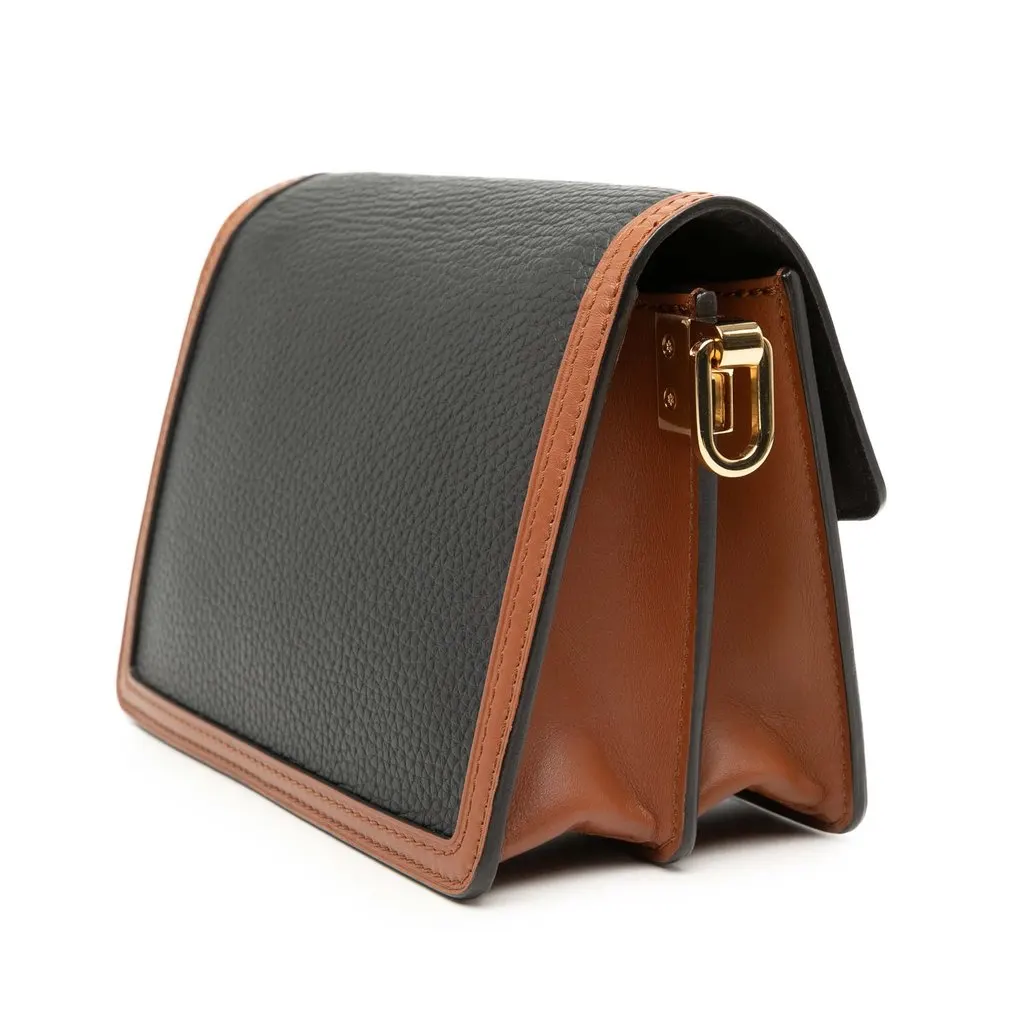Louis Vuitton Taurillon Mini Dauphine Black Leather Very good - Back View