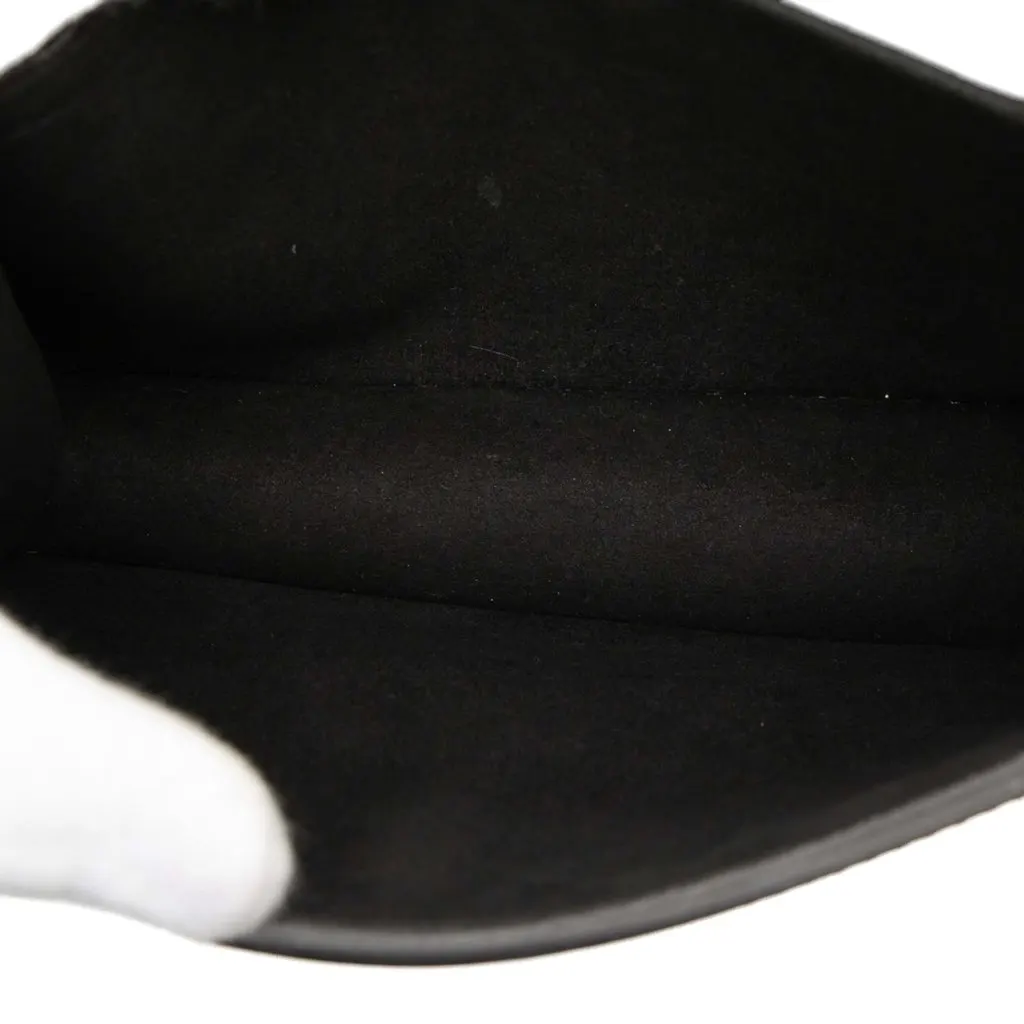 Louis Vuitton Taurillon Mini Dauphine Black Leather Very good - Model View