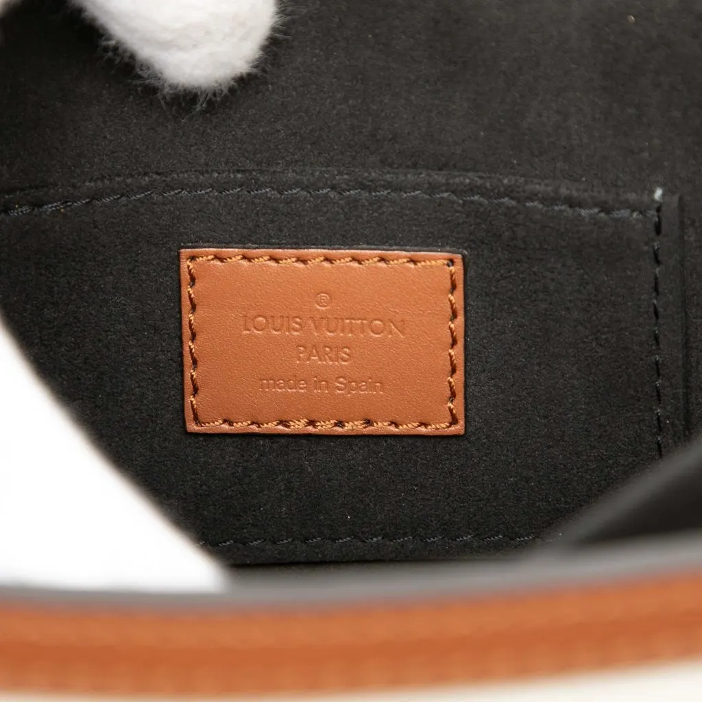 Louis Vuitton Taurillon Mini Dauphine Black Leather Very good - Box View