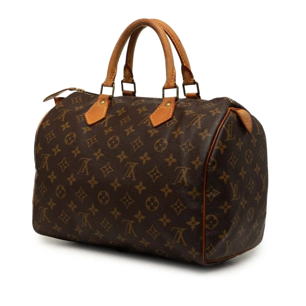 Louis Vuitton Monogram Speedy 30 Brown Very good - Back View
