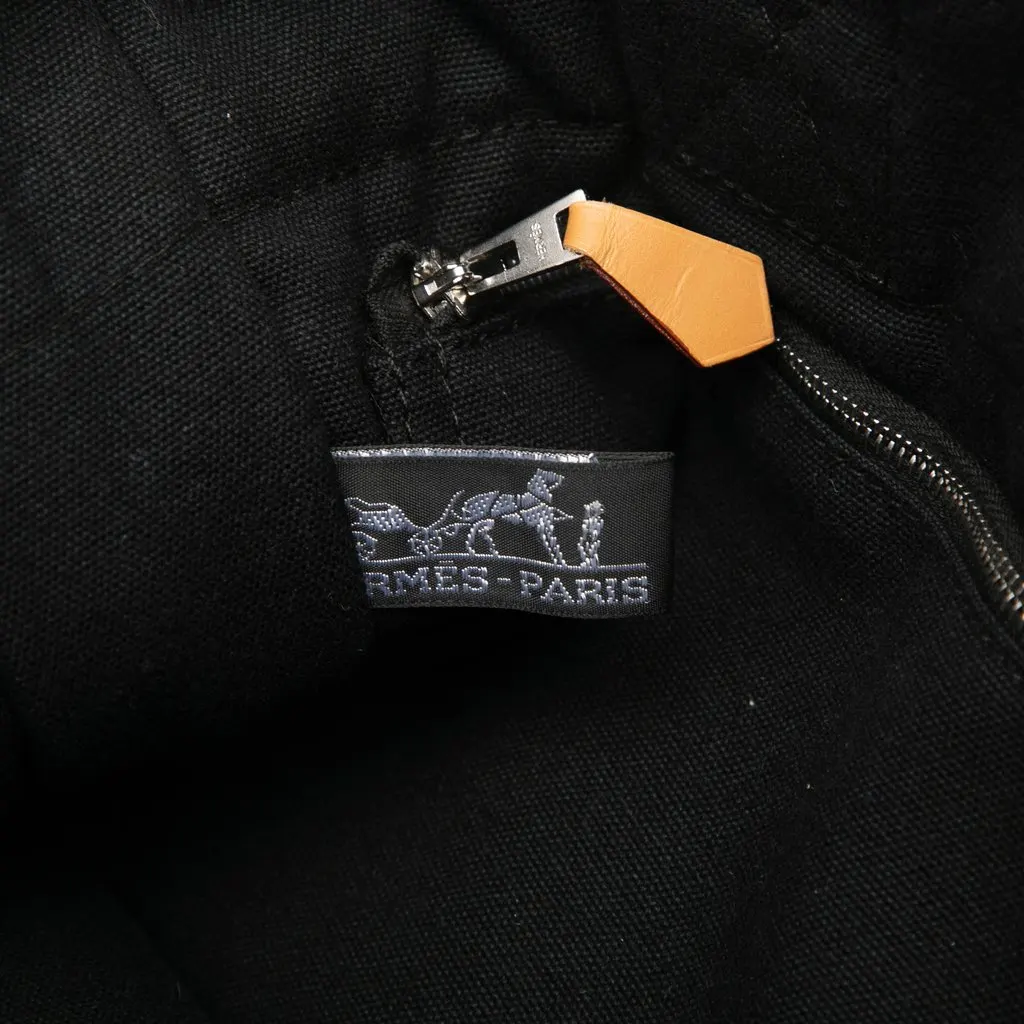 Hermès Canvas Fourre Tout PM Black Very good - Box View