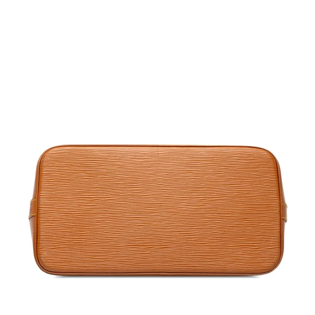 Louis Vuitton Epi Alma PM Brown Leather Good - Inside View