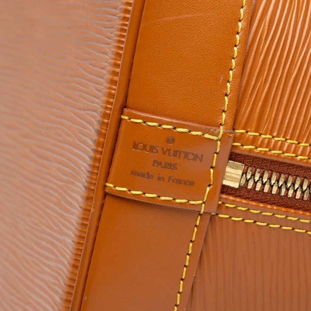 Louis Vuitton Epi Alma PM Brown Leather Good - Box View