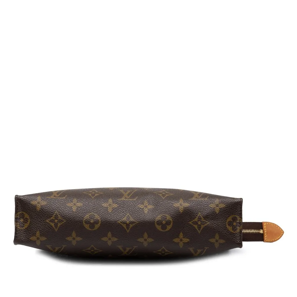 Louis Vuitton Monogram Toiletry Pouch 26 Brown Canvas Good - Inside View