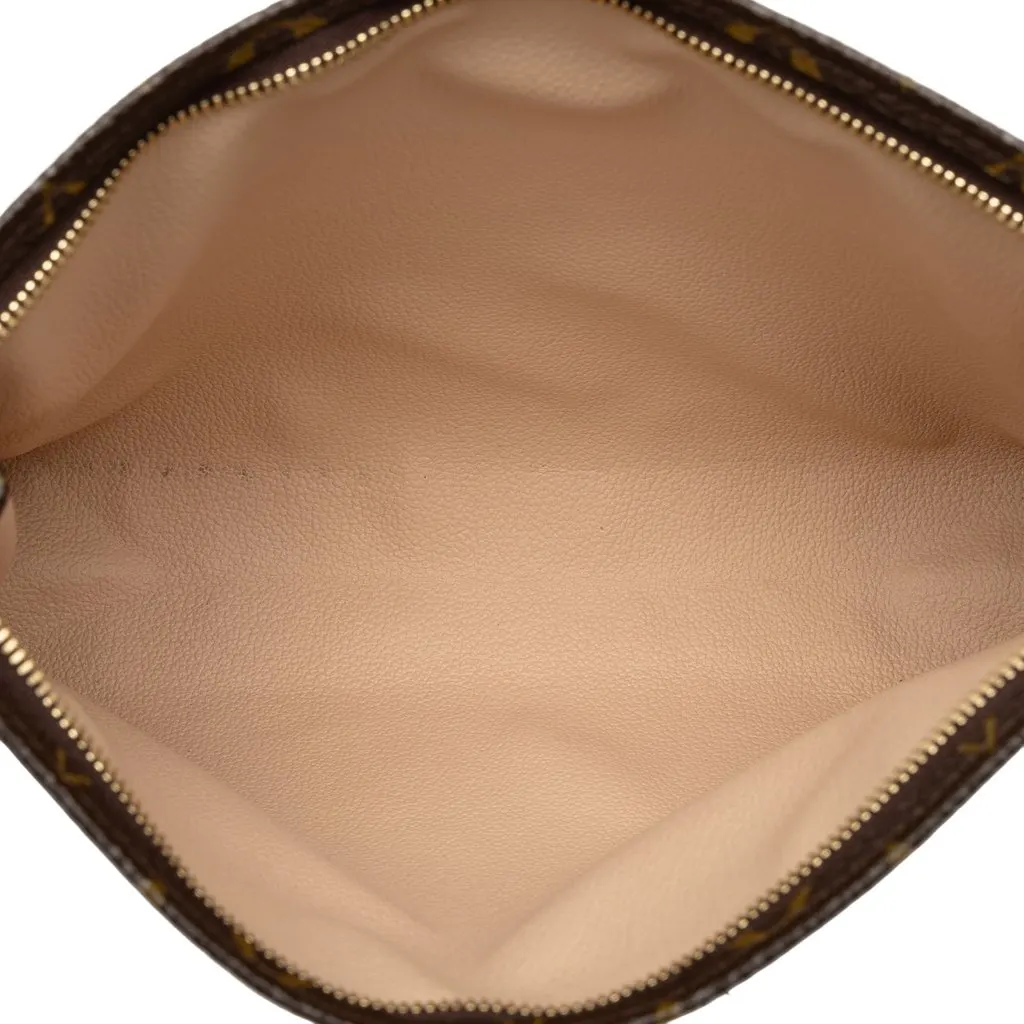 Louis Vuitton Monogram Toiletry Pouch 26 Brown Canvas Good - Model View