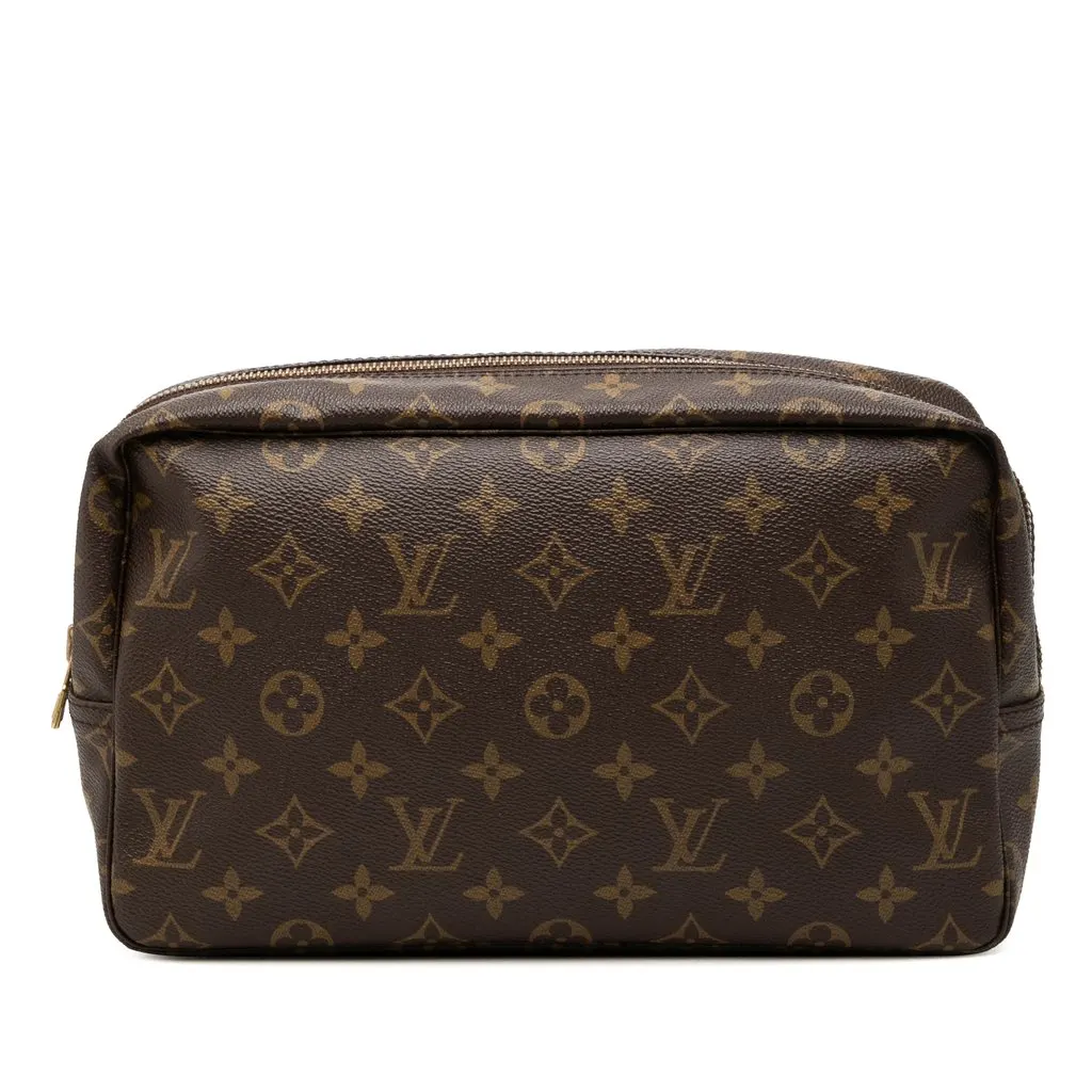 Louis Vuitton Monogram Trousse Toilette 28 Brown Very good - Front View