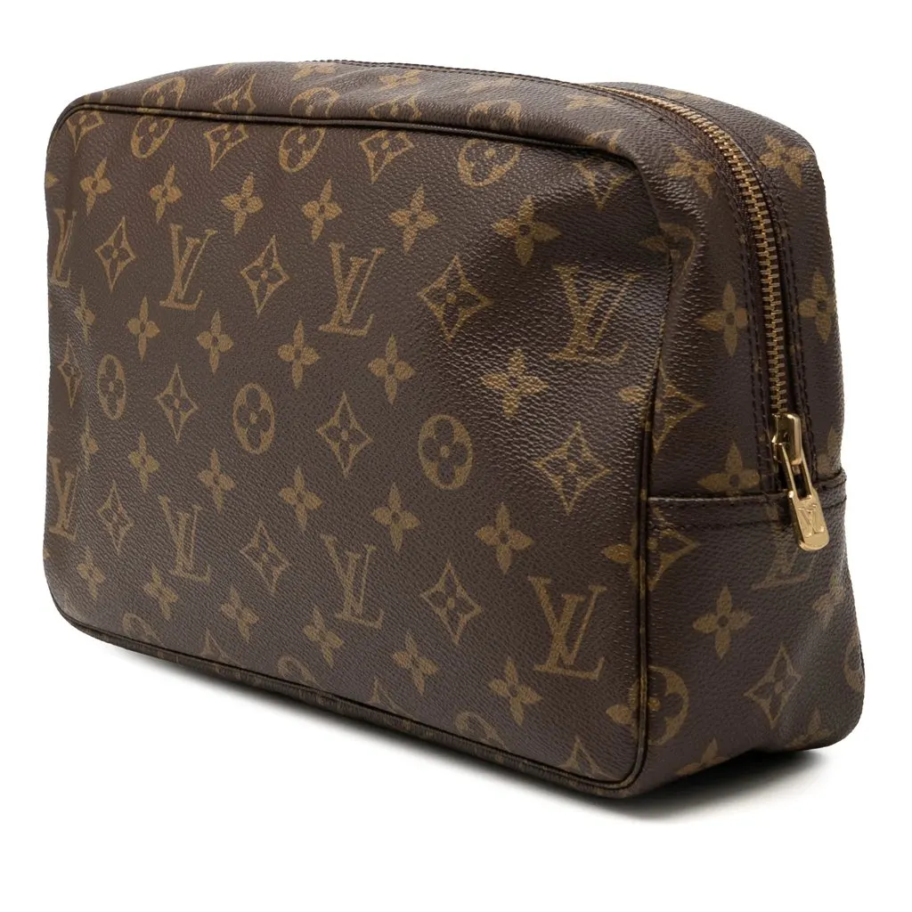 Louis Vuitton Monogram Trousse Toilette 28 Brown Very good - Back View
