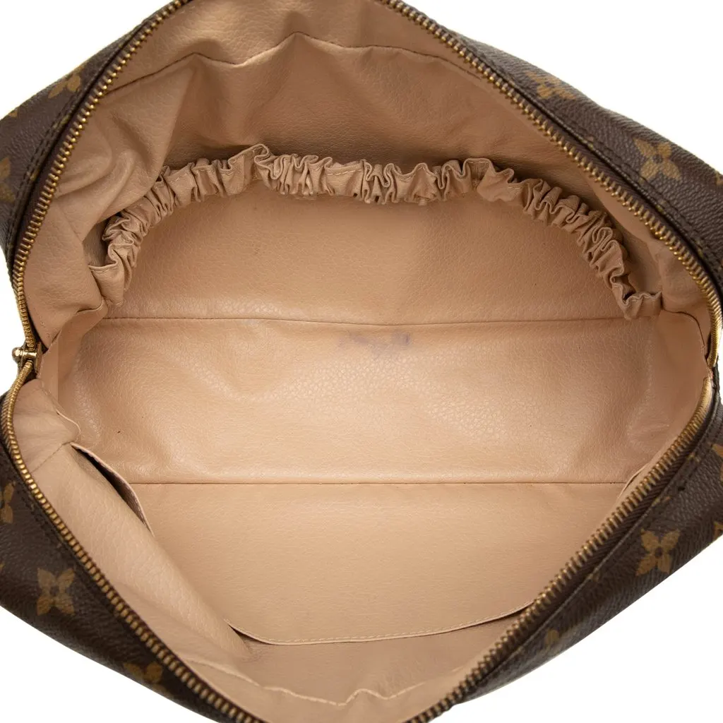 Louis Vuitton Monogram Trousse Toilette 28 Brown Very good - Model View