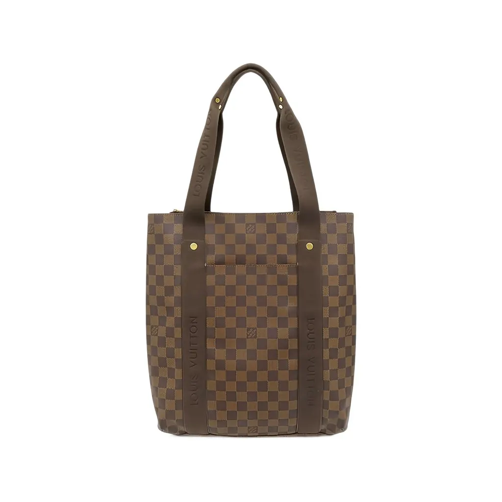 Louis Vuitton Damier Ebene Cabas Beaubourg Brown Very good - Front View