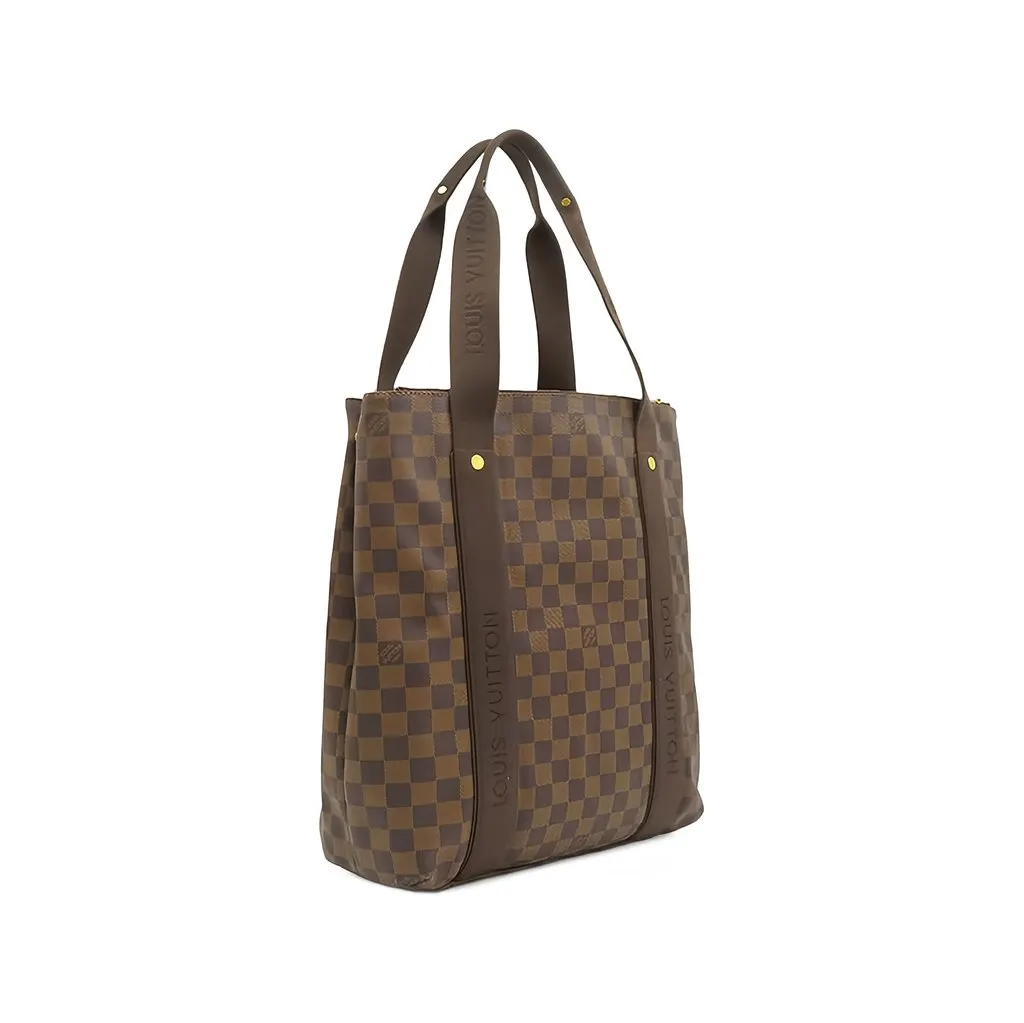 Louis Vuitton Damier Ebene Cabas Beaubourg Brown Very good - Back View