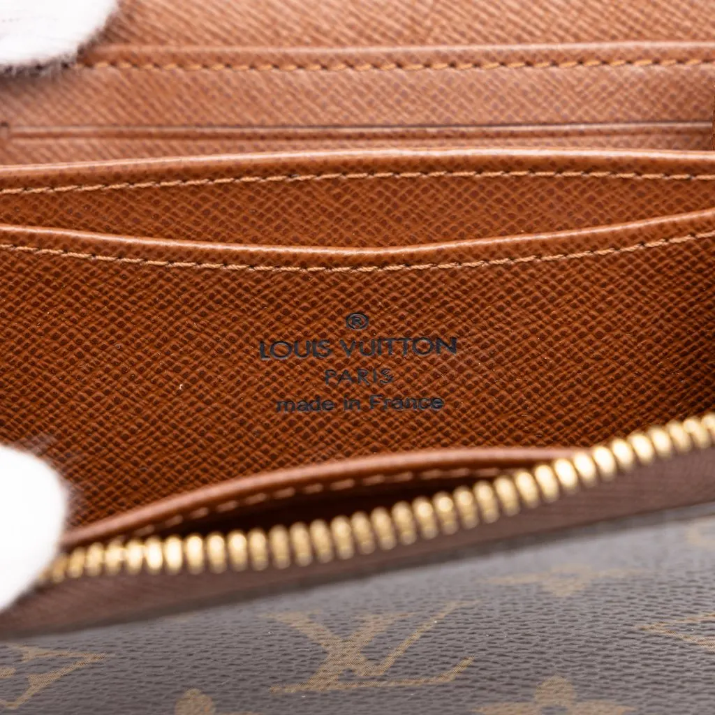 Louis Vuitton Monogram Zippy Coin Purse Brown Canvas Very good - Box View