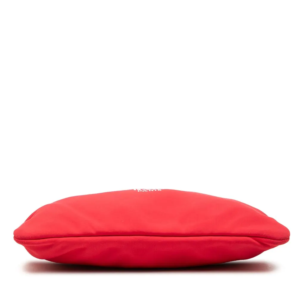 Hermès Medium Neoprene Neobain Case Red Polyester Very good - Inside View