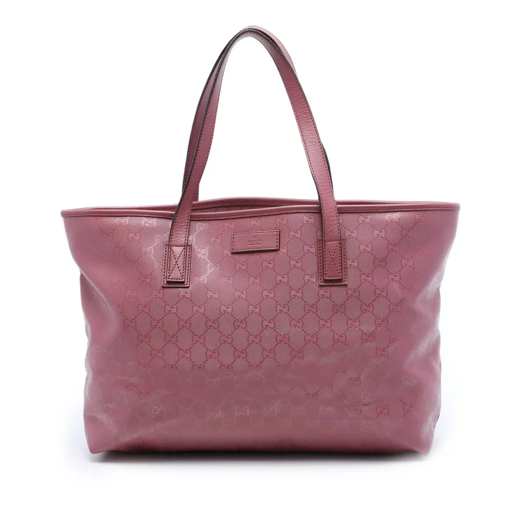 Gucci Medium GG Imprime Tote Pink Good - Front View