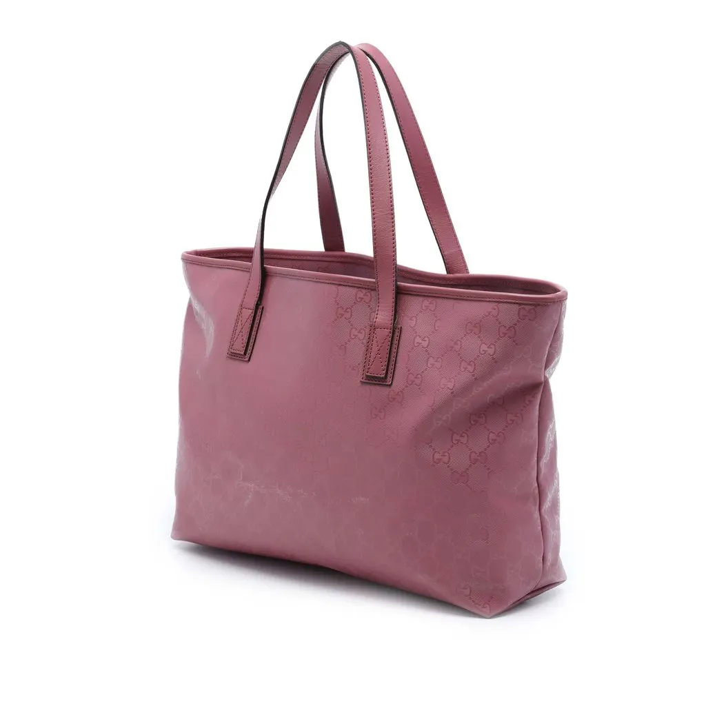 Gucci Medium GG Imprime Tote Pink Good - Back View