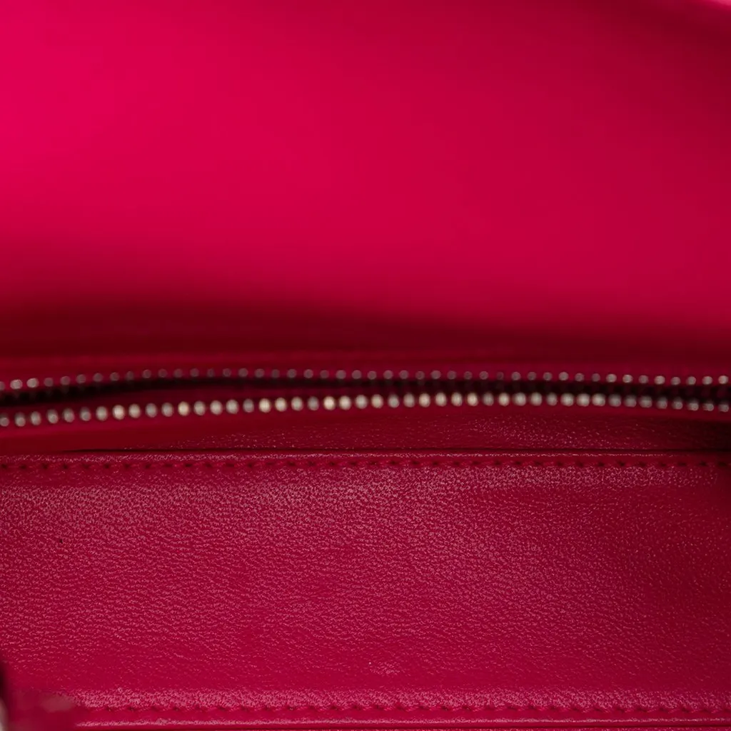 Dior Mini Tricolor Lambskin Cannage Lady Dior Brown Leather Very good - Model View