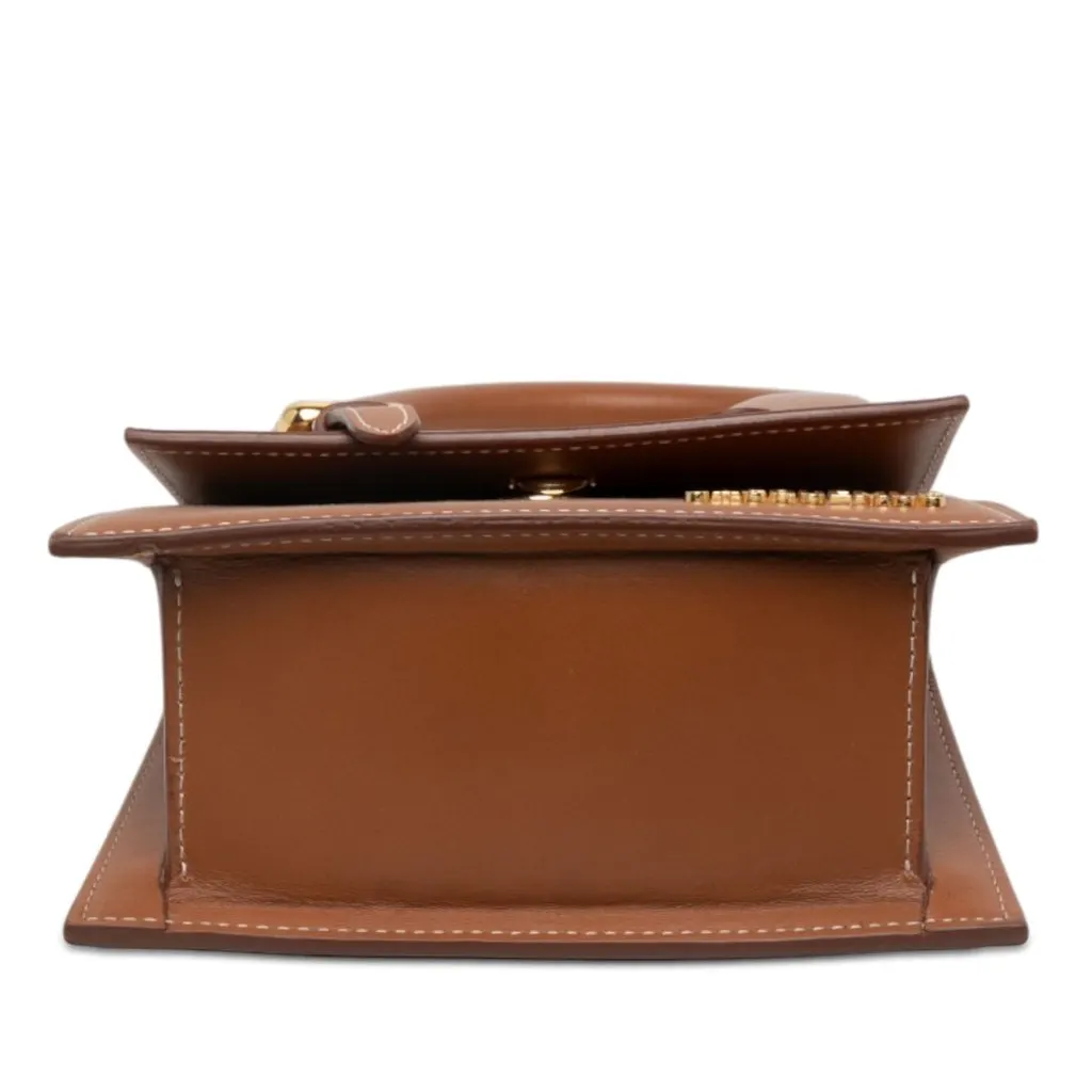 Jacquemus Leather Le Chiquito Moyen Boucle Brown Leather Very good - Inside View