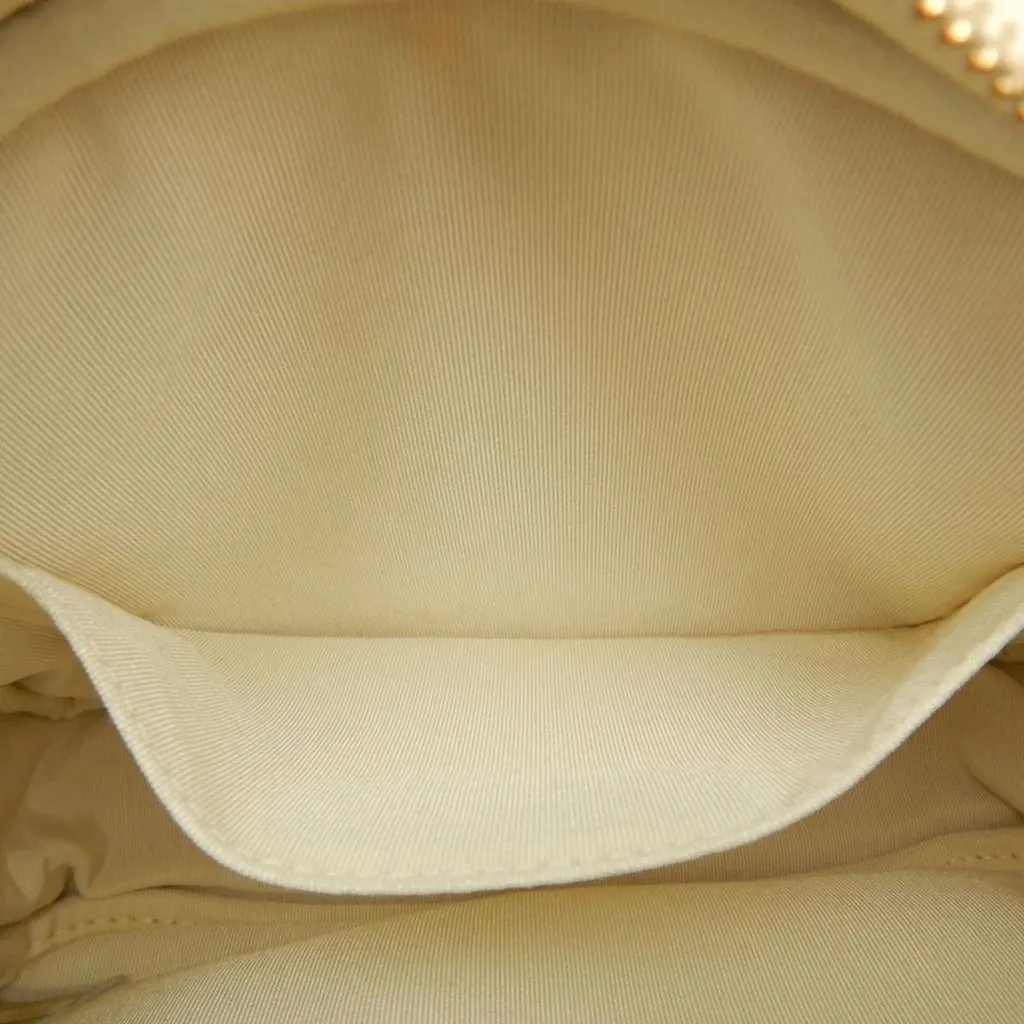 Chanel CC Quilted Caviar Day Camera Bag White Leather Very good - Box View