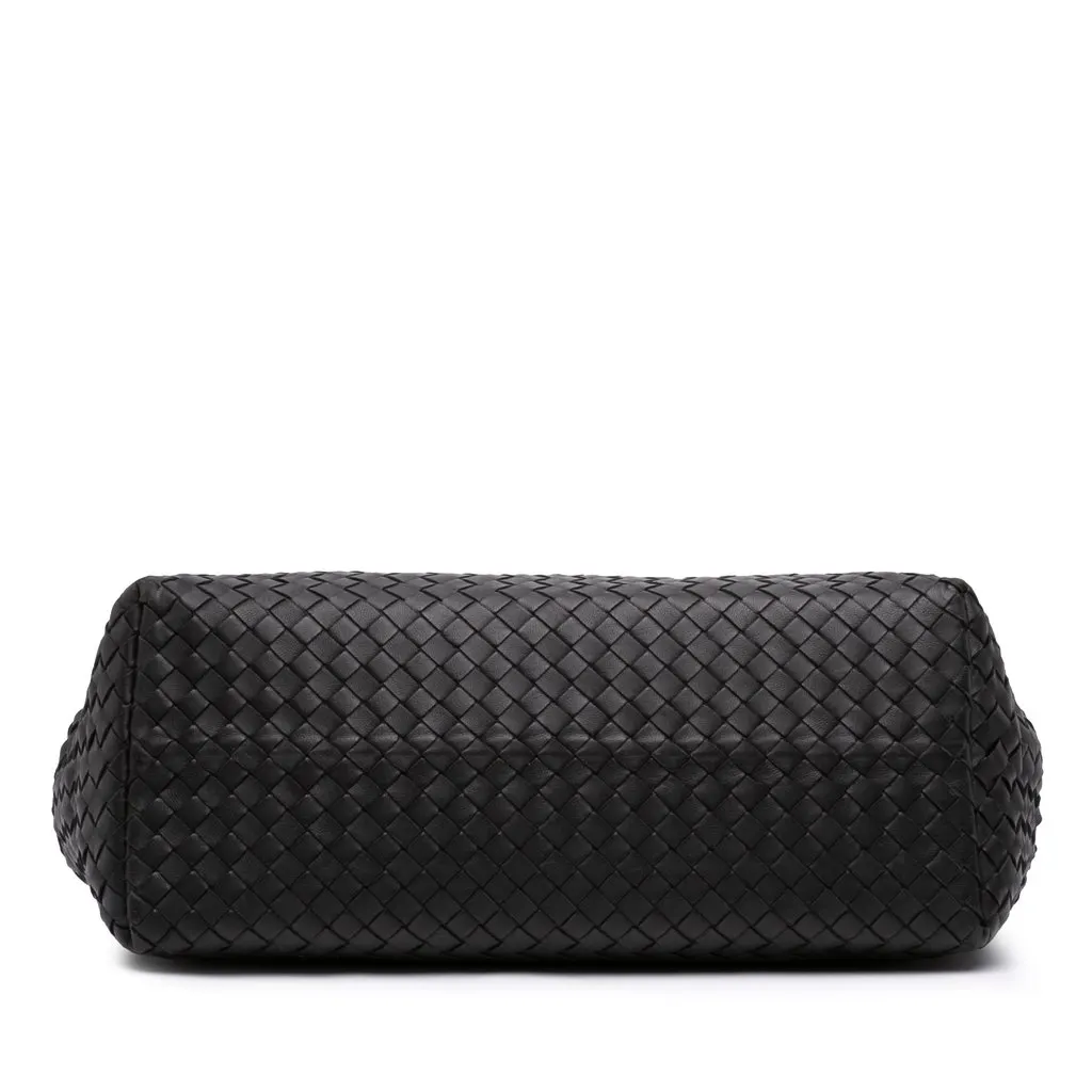 Bottega Veneta Medium Nappa Intrecciato Garda Tote Black Leather Very good - Inside View