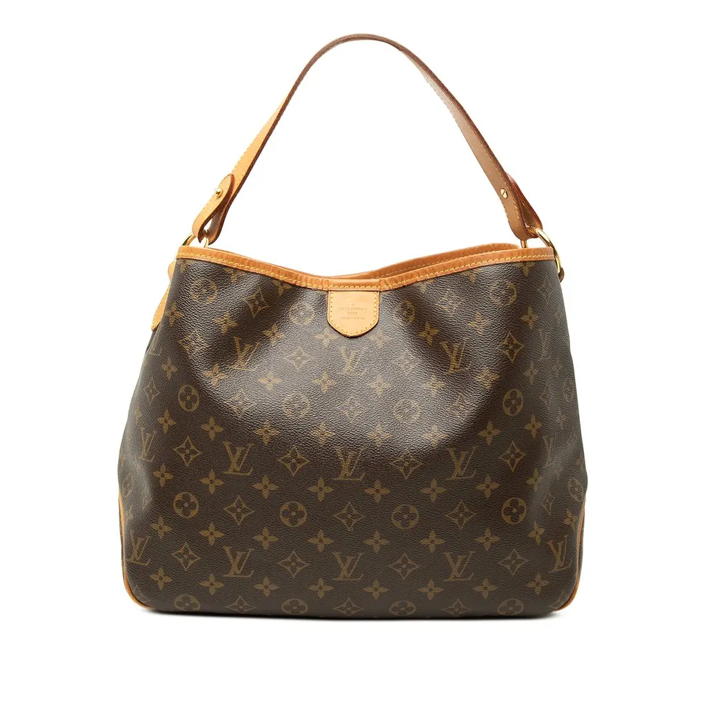 Louis Vuitton Monogram Delightful MM Brown Canvas Very good - Front View