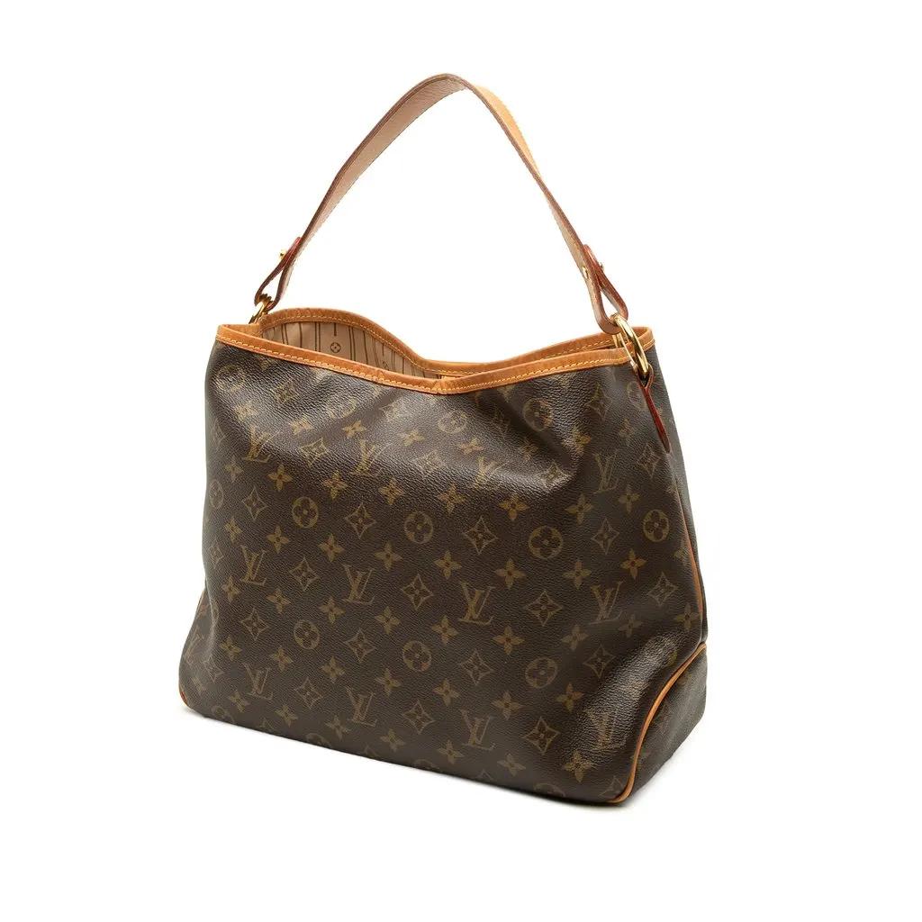 Louis Vuitton Monogram Delightful MM Brown Canvas Very good - Back View