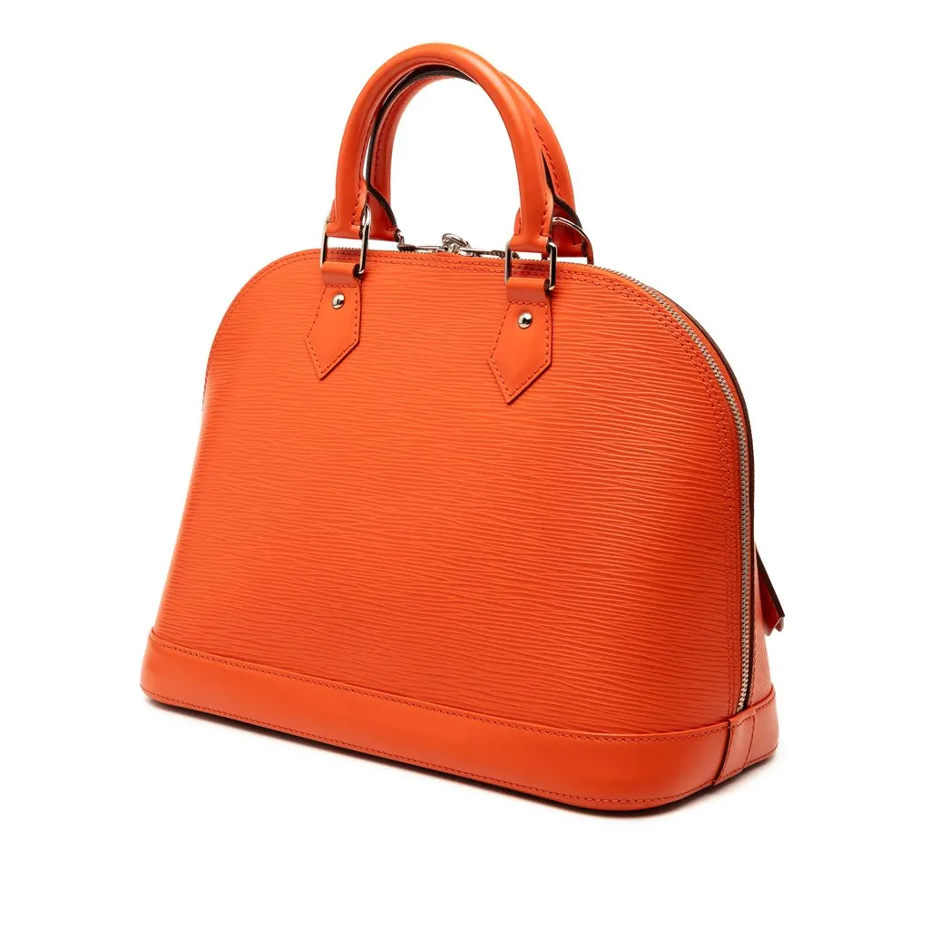 Louis Vuitton Epi Alma PM Orange Leather Very good - Back View