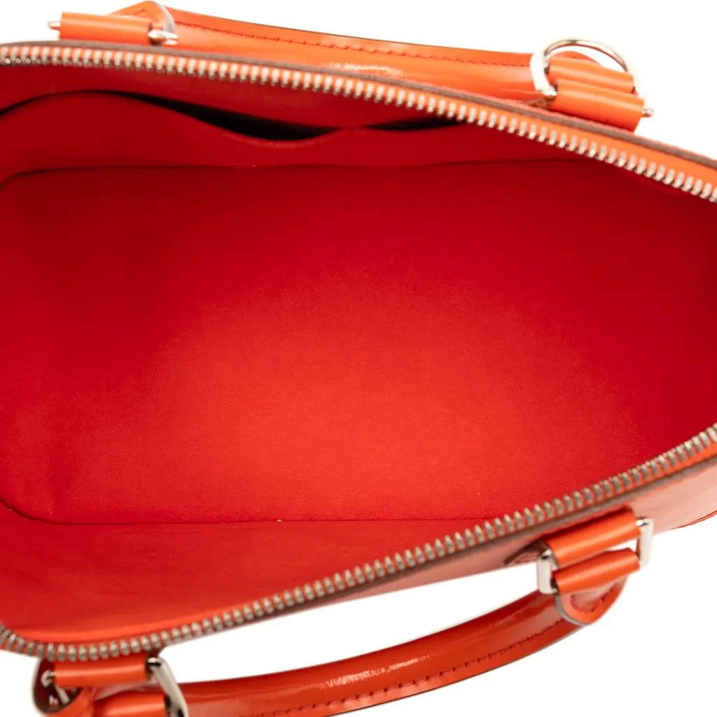 Louis Vuitton Epi Alma PM Orange Leather Very good - Model View