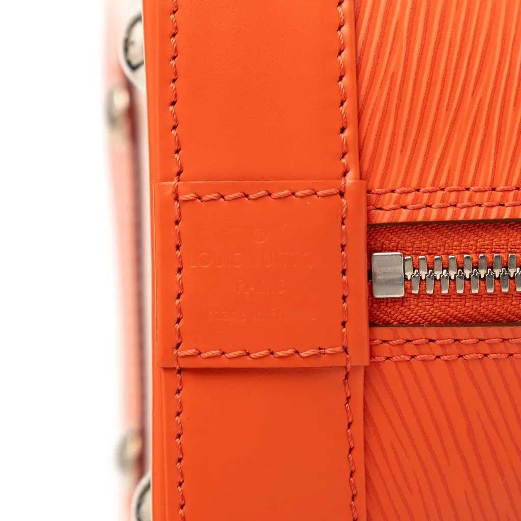 Louis Vuitton Epi Alma PM Orange Leather Very good - Box View