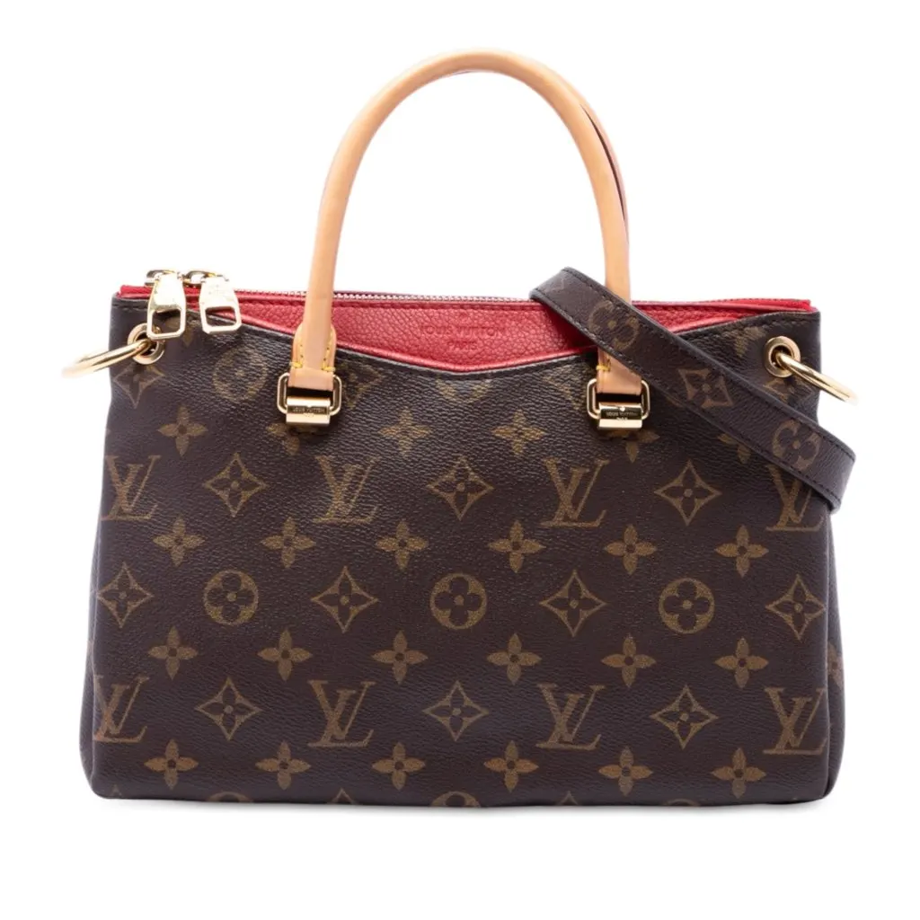 Louis Vuitton Monogram Pallas BB Brown Very good - Front View