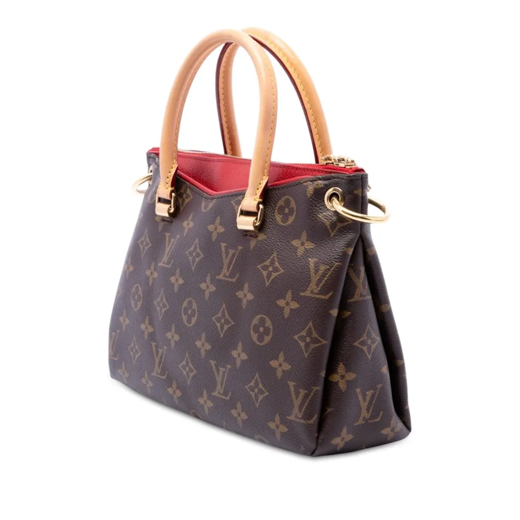 Louis Vuitton Monogram Pallas BB Brown Very good - Back View