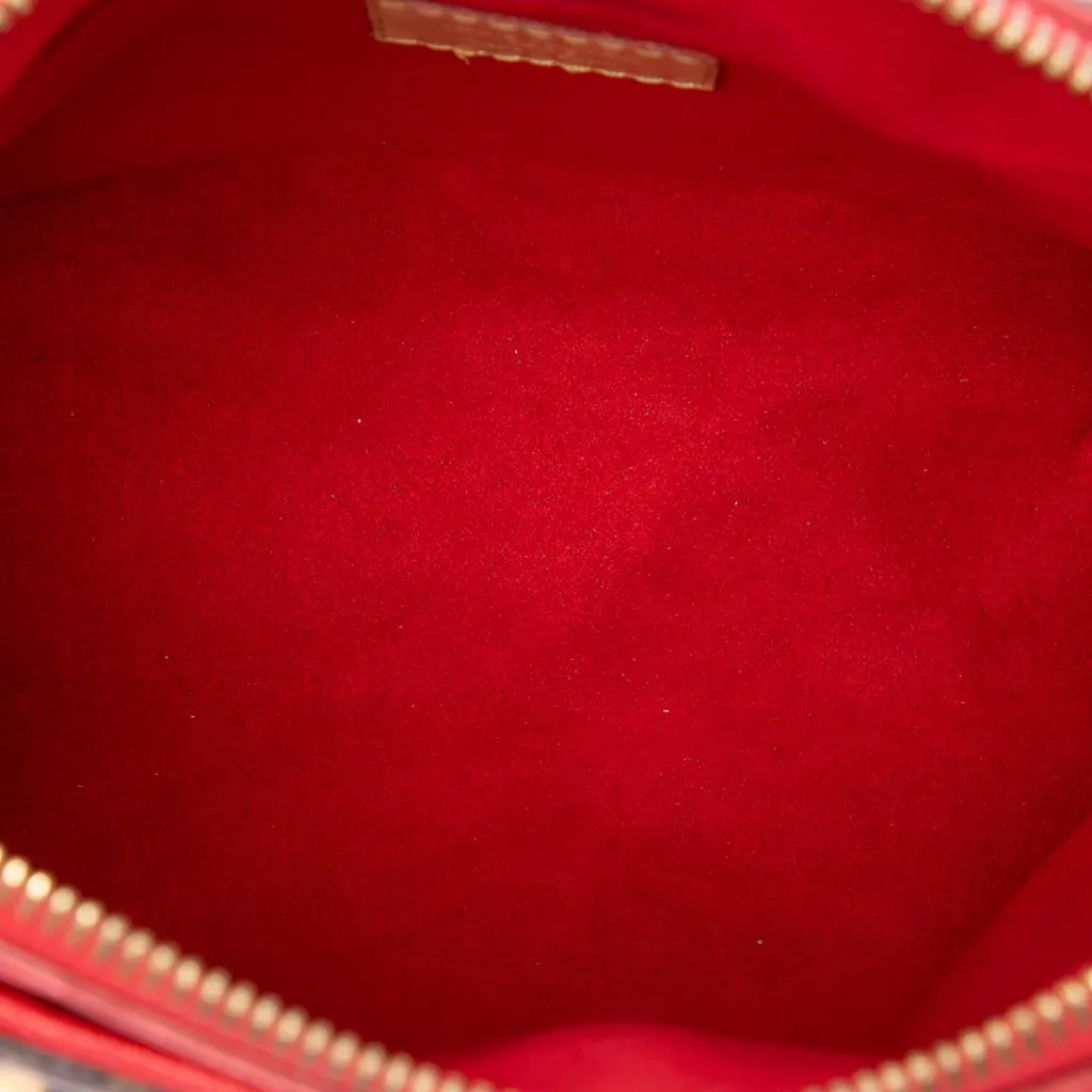 Louis Vuitton Monogram Pallas BB Brown Very good - Model View