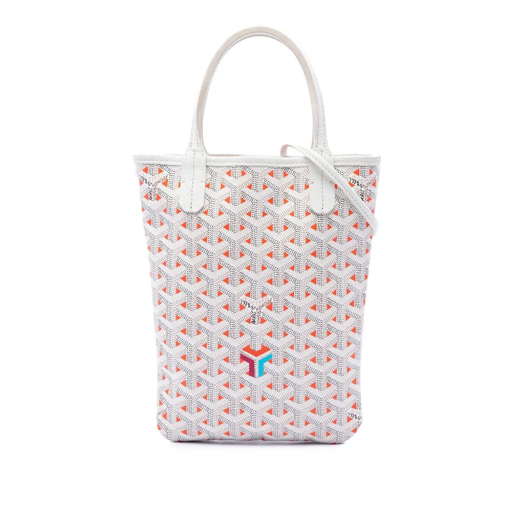 Goyard Goyardine Poitiers Claire Voie White Canvas Very good - Front View