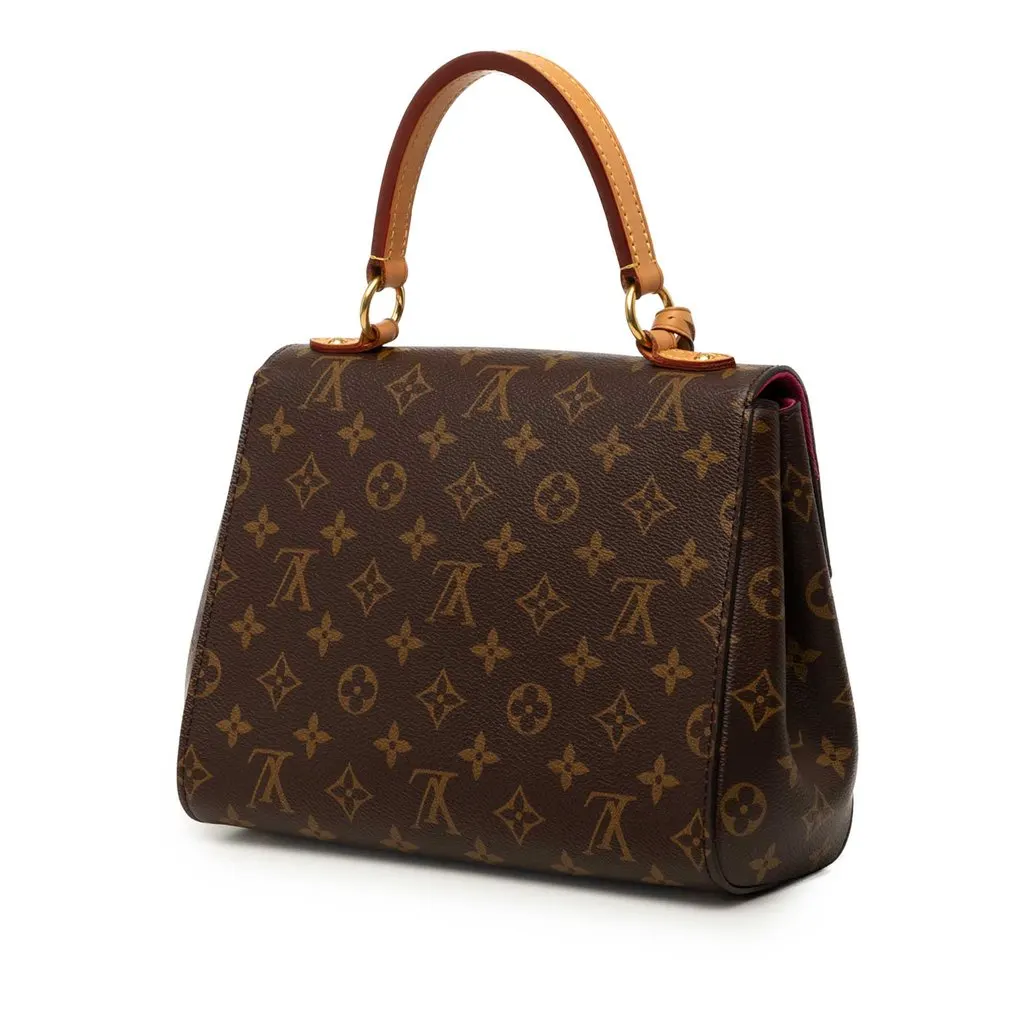 Louis Vuitton Monogram Cluny BB Brown Very good - Back View