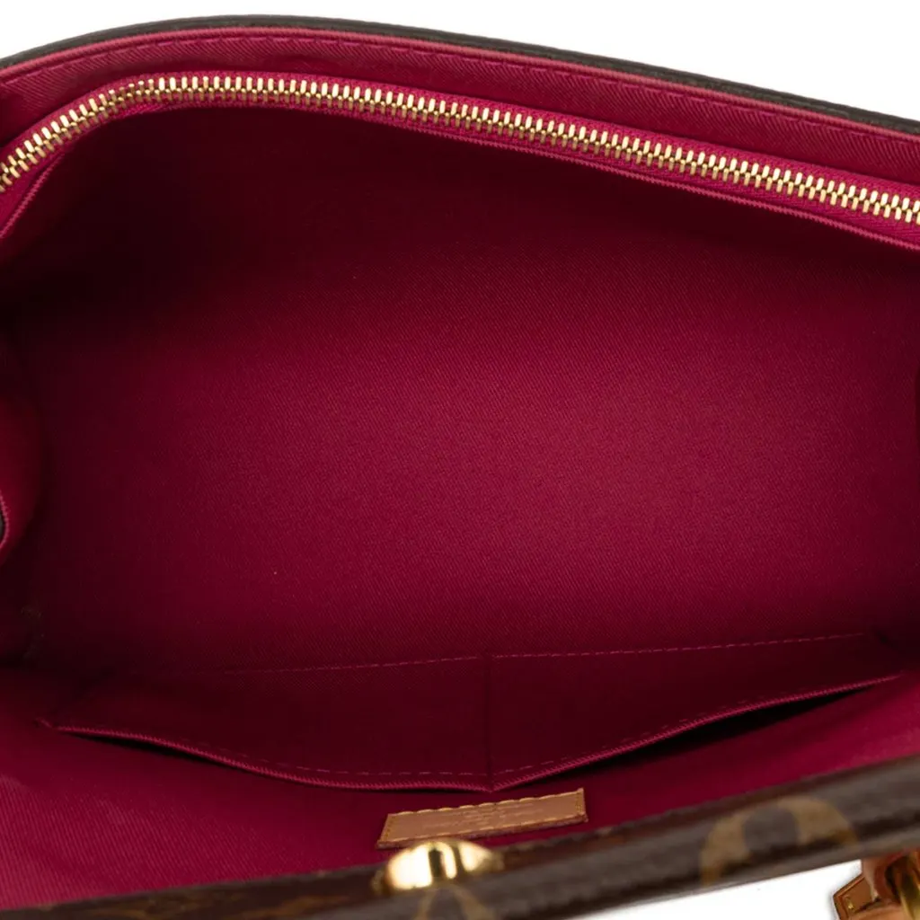 Louis Vuitton Monogram Cluny BB Brown Very good - Model View