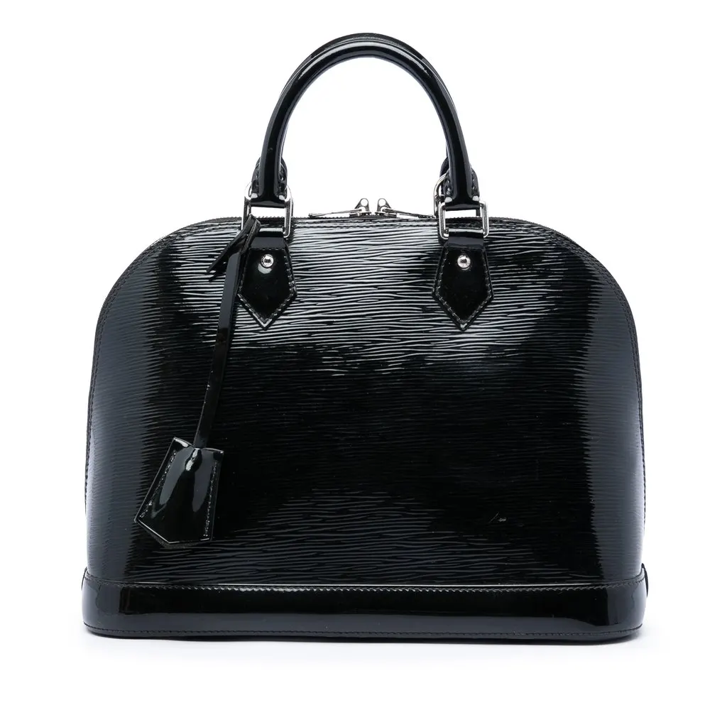 Louis Vuitton Electric Epi Alma PM Black Leather Very good - Front View
