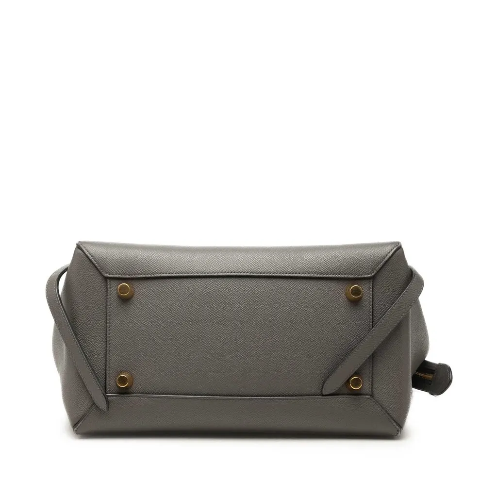 Celine Mini Grained Calfskin Belt Bag MultiColor Leather Very good - Inside View