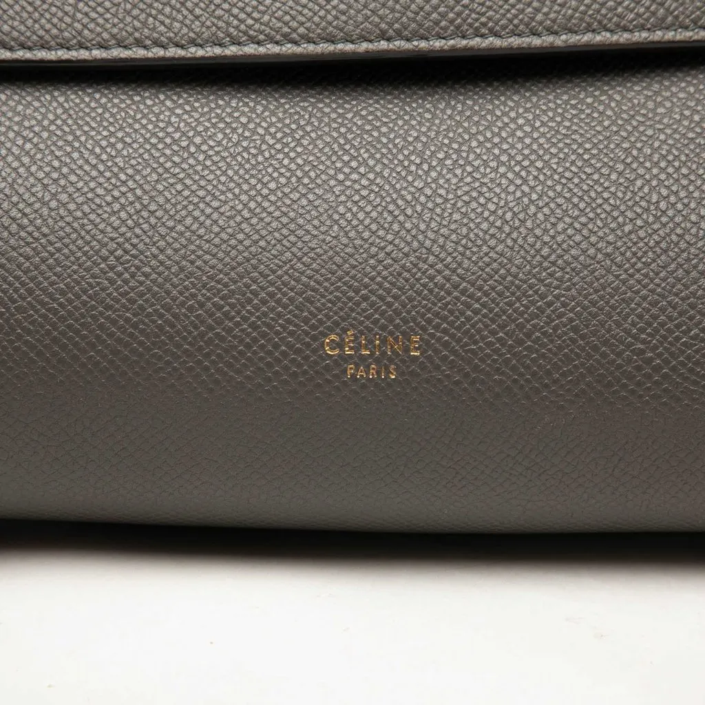 Celine Mini Grained Calfskin Belt Bag MultiColor Leather Very good - Model View
