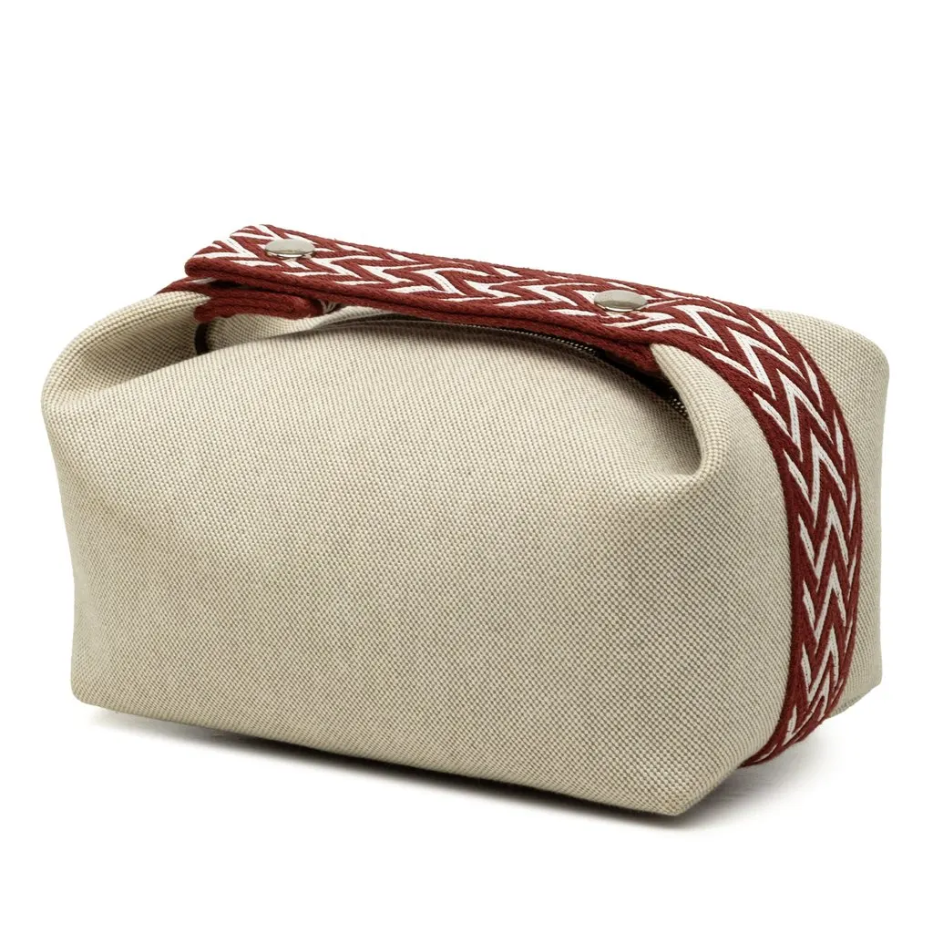 Hermès Small H Plume Bride A Brac Case Beige Very good - Back View