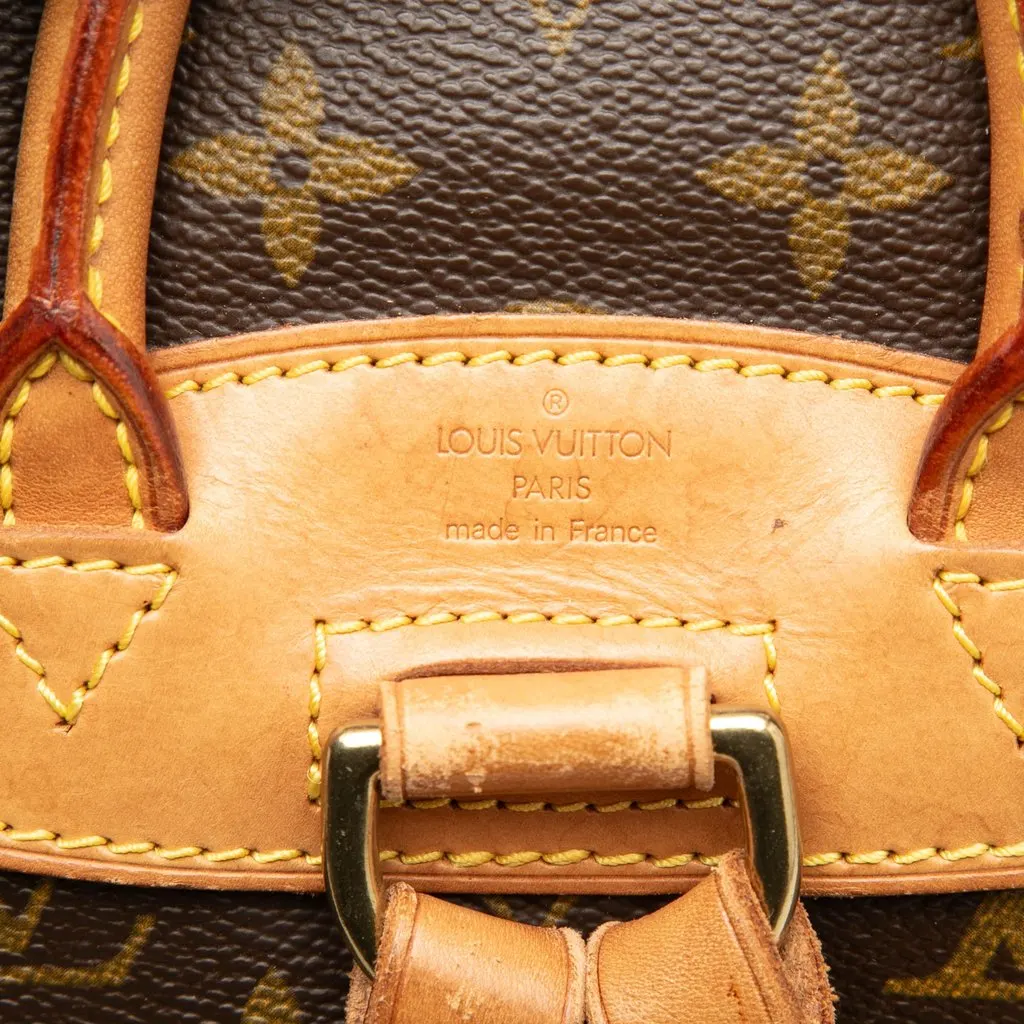 Louis Vuitton Monogram Mini Montsouris Brown Good - Box View