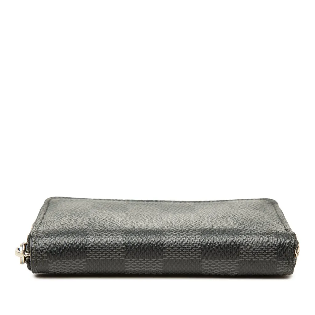 Louis Vuitton Damier Graphite Zippy Coin Pouch Black Canvas Very good - Inside View