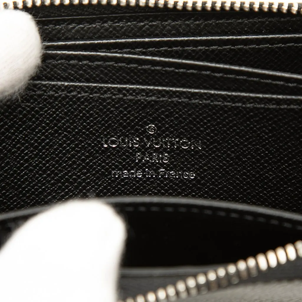 Louis Vuitton Damier Graphite Zippy Coin Pouch Black Canvas Very good - Box View
